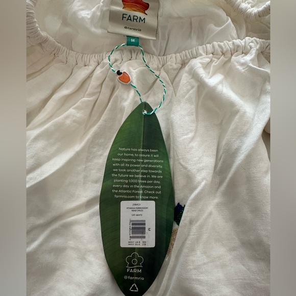 FARM Rio Pitanga Embroidery Maxi Dress - Picture 8 of 9